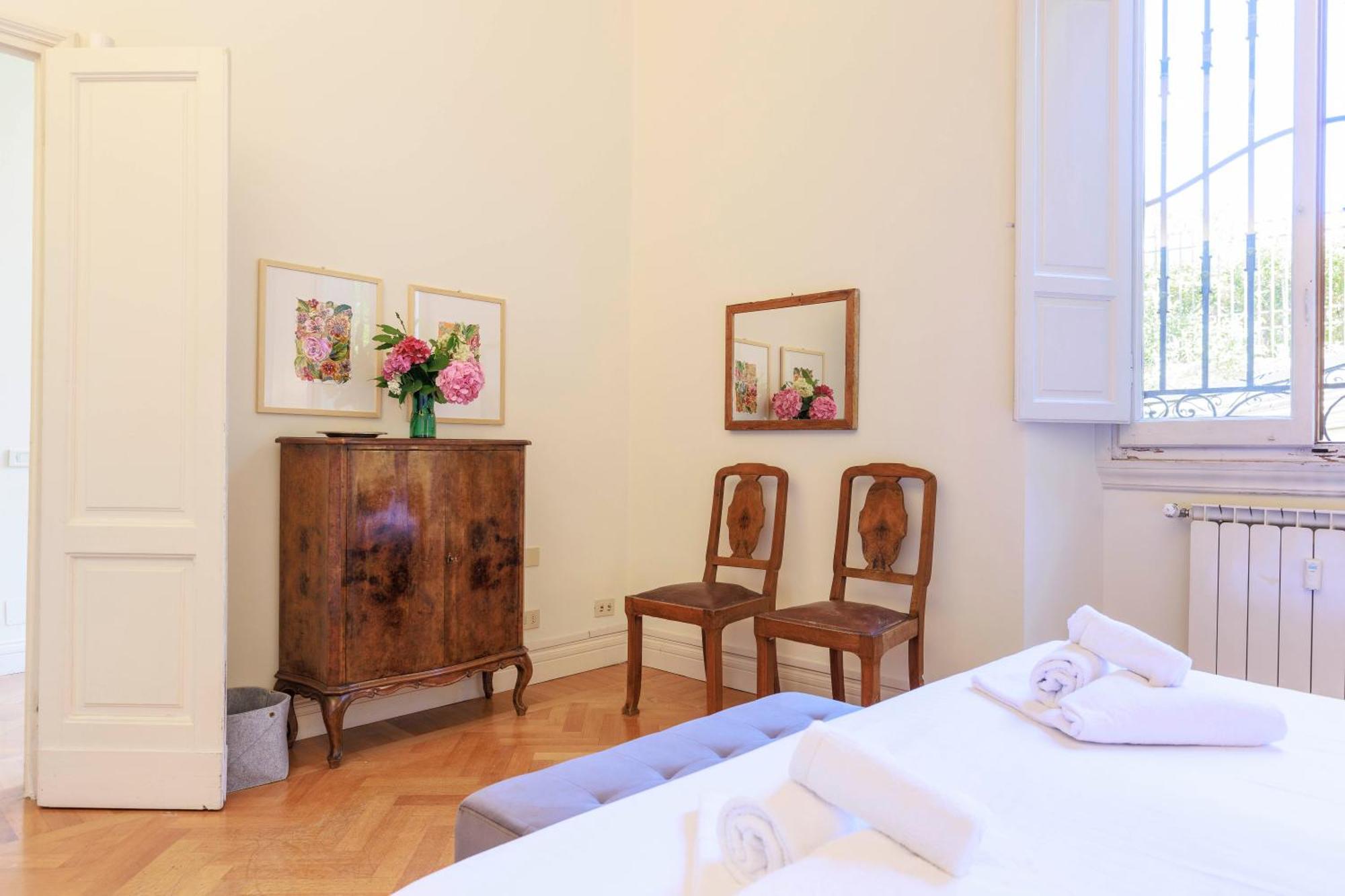 Florence Huge Apartment With Private Garden Eksteriør bilde