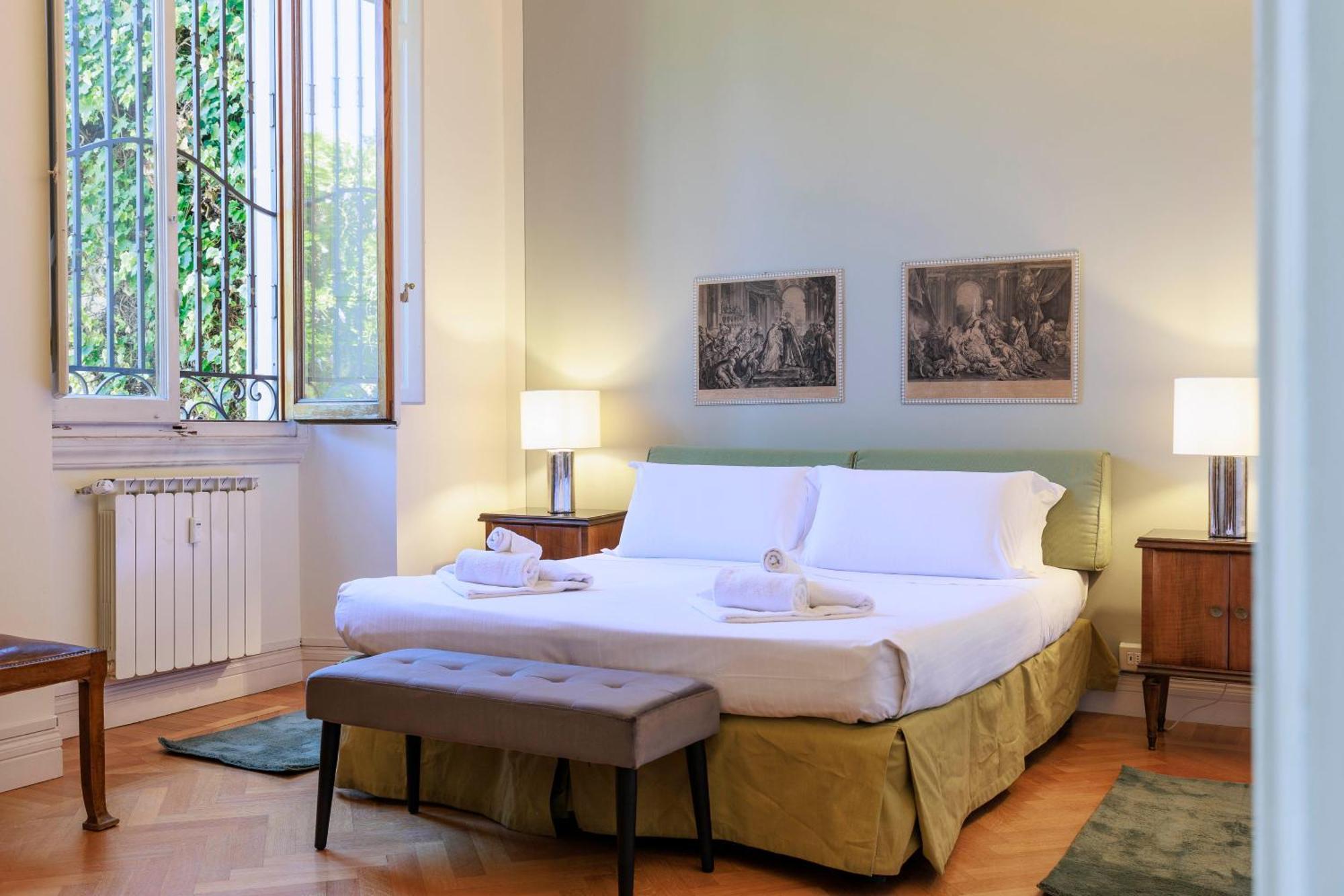 Florence Huge Apartment With Private Garden Eksteriør bilde