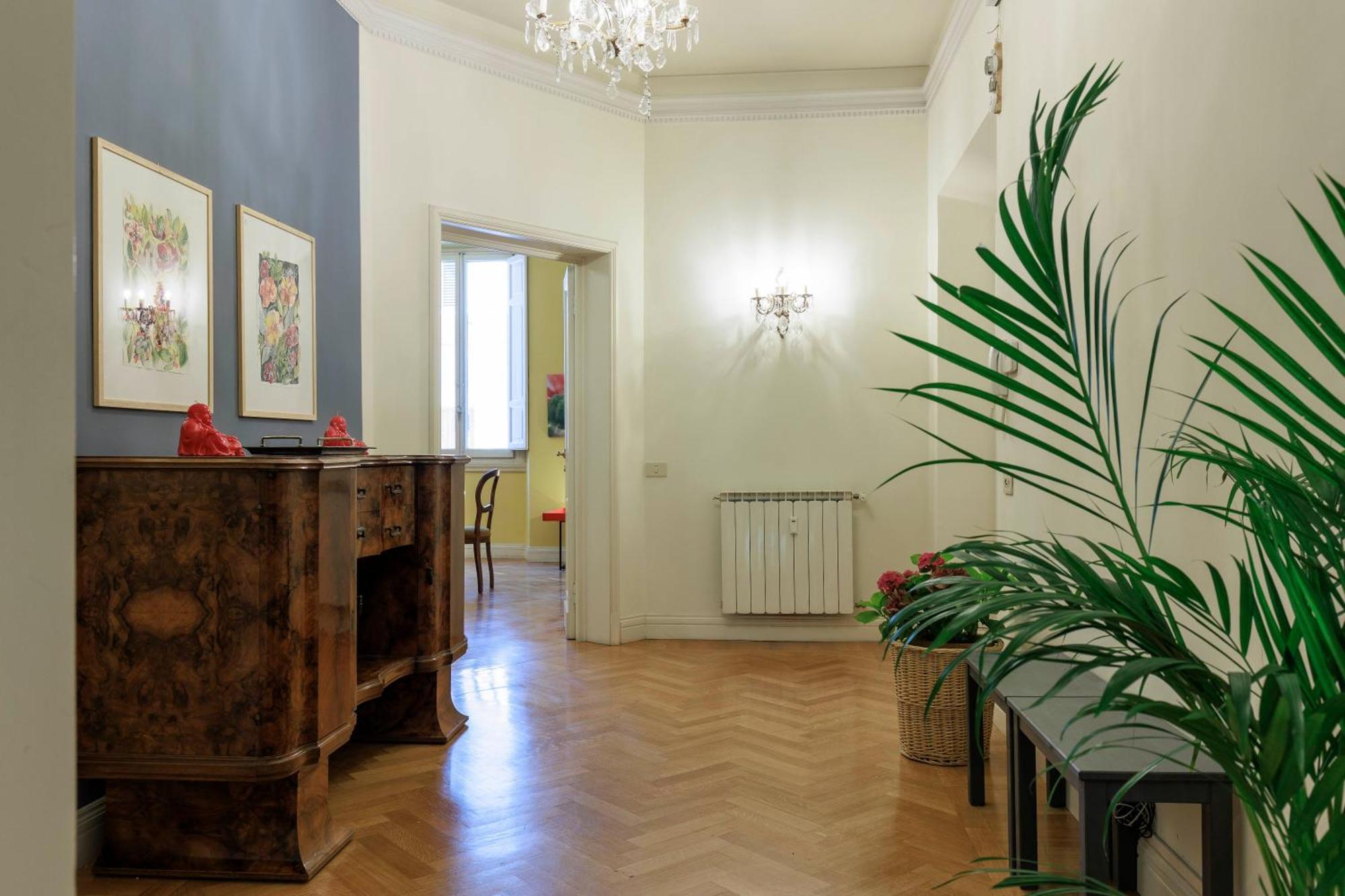 Florence Huge Apartment With Private Garden Eksteriør bilde