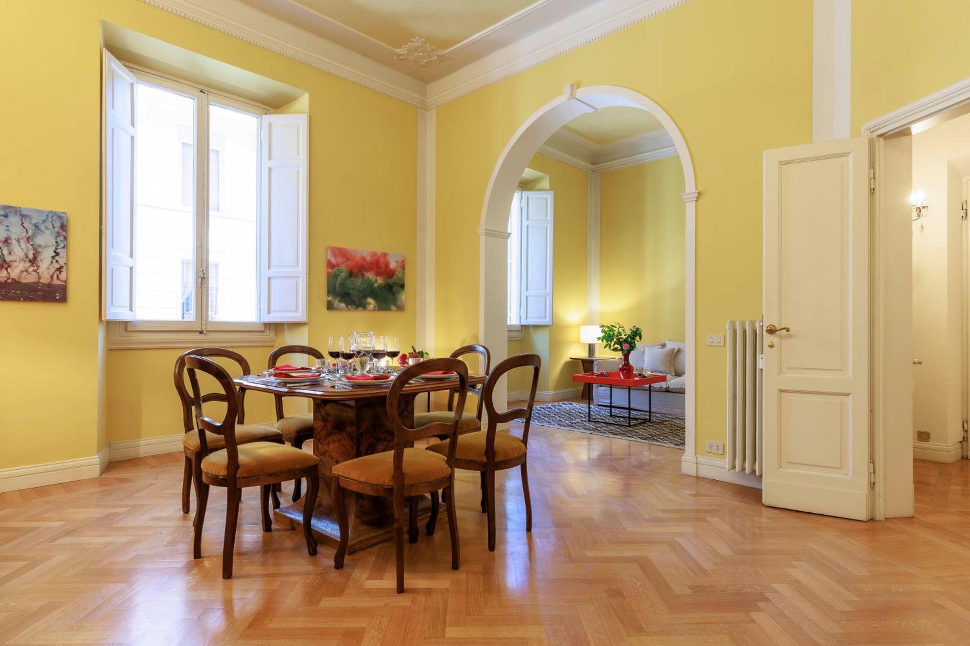 Florence Huge Apartment With Private Garden Eksteriør bilde
