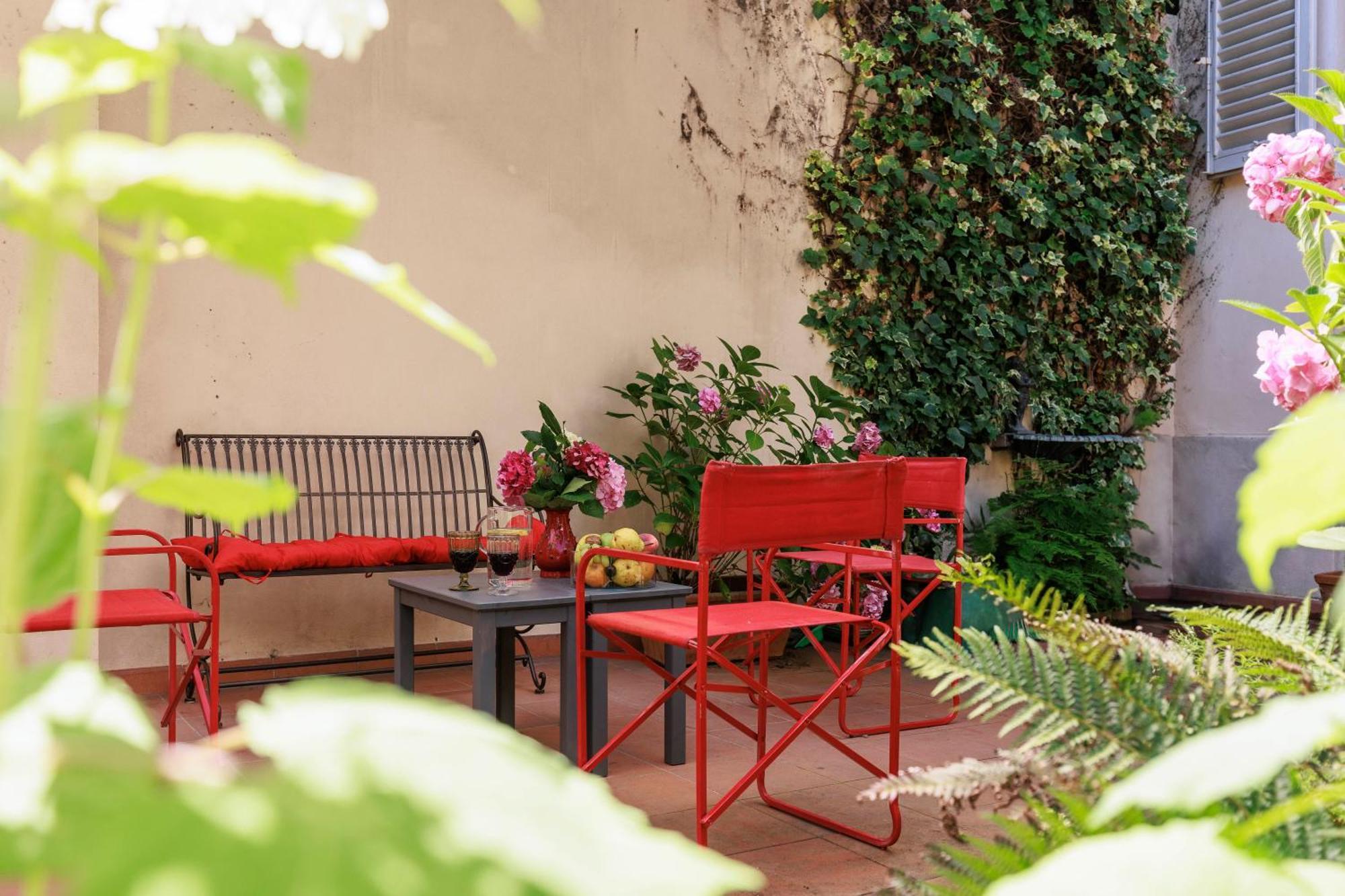 Florence Huge Apartment With Private Garden Eksteriør bilde