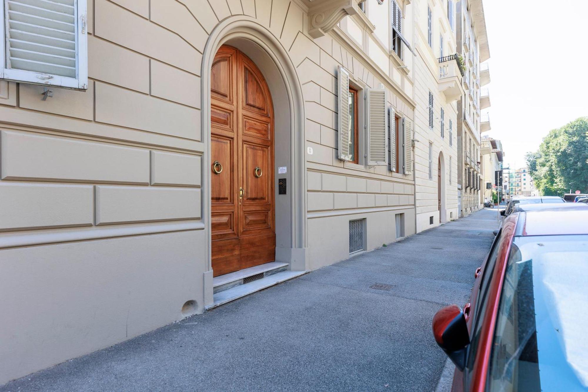 Florence Huge Apartment With Private Garden Eksteriør bilde